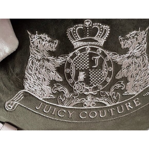 Juicy Couture Classic Scottie Dogs Tote Chocolate Pink Daydreamer Viral NEW - Picture 4 of 16